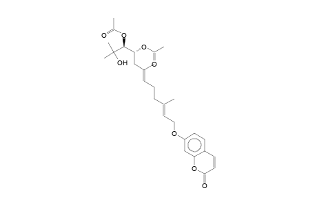 (9S,10R)-9,10-DIACETOXY-11-HYDROXYUMBELLIPRENIN