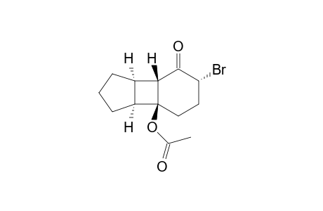 1-Acetoxy-9-bromotricyclo[5.4.0.0(2,6)]undecan-8-one