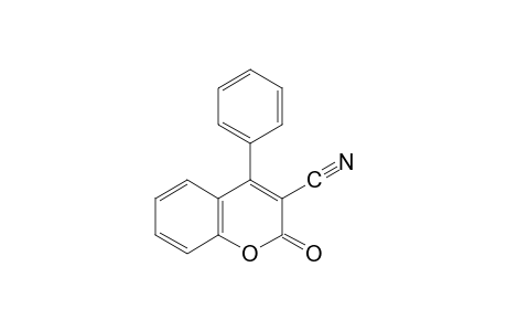 2-oxo-4-phenyl-2H-1-benzopyran-3-carbonitrile