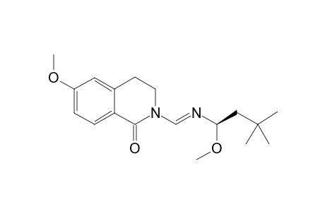 1-Oxo-2-[N'-[(S)-2-(3,3-dimethyl-1-methoxybutyl)]formamidino]-6-methoxy-3,4-dihydroisoquinoline