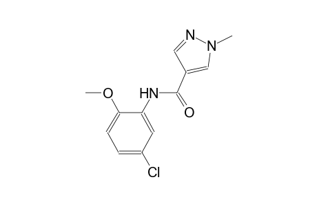 N-(5-chloro-2-methoxyphenyl)-1-methyl-1H-pyrazole-4-carboxamide