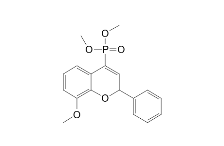 4-Dimethoxyphosphoryl-8-methoxy-2-phenyl-2H-1-benzopyran