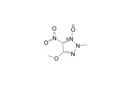 4-Methoxy-2-methyl-5-nitro-1-oxidanidyl-1,2,3-triazol-1-ium