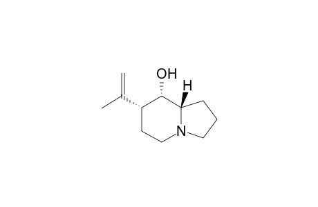 (7R,8S,8aS)-7-(1-methylethenyl)-1,2,3,5,6,7,8,8a-octahydroindolizin-8-ol