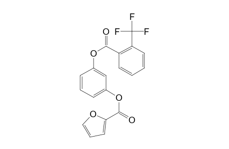 1,3-Benzenediol, o-(2-furoyl)-o'-(2-trifluoromethylbenzoyl)-