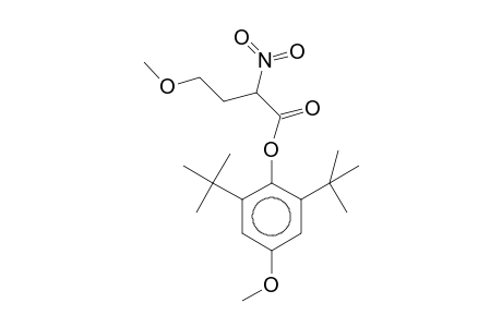 Butanoic acid, 4-methoxy-2-nitro-, 2,6-bis(1,1-dimethylethyl)-4-methoxyphenyl ester