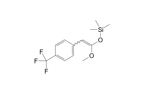 ((1-methoxy-2-(4-trifluoromethyl)phenyl)vinyl)oxy)trimethylsilane