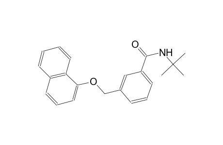 N-(tert-butyl)-3-[(1-naphthyloxy)methyl]benzamide