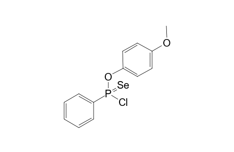 O-4-methoxyphenyl phenylphosphonochloridoselenoate