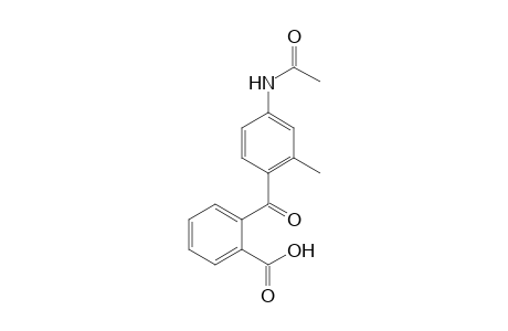 2-(4'-Acetylamino-2'-methylbenzoyl)benzoic acid