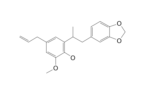 2-[1-(1,3-Benzodioxol-5-yl)propan-2-yl]-6-methoxy-4-prop-2-enylphenol