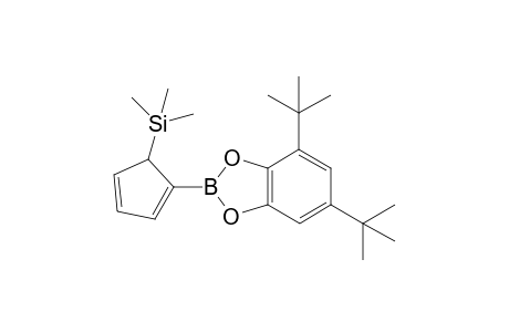 (2-(4,6-di-tert-butylbenzo[d][1,3,2]dioxaborol-2-yl)cyclopenta-2,4-dienyl)trimethylsilane
