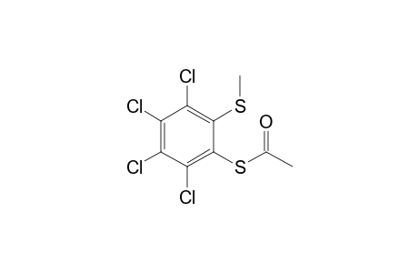 S-Methyltetrachlorobenzenedithiol mono-S-acetate