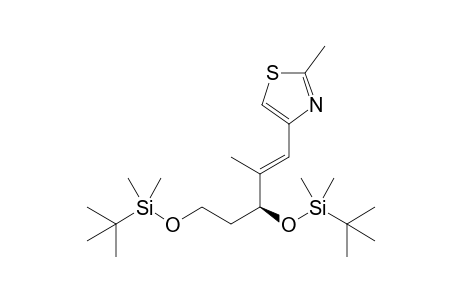 (3S,54E)-1,3-Di(tert-butyldimethylsilyloxy)-4-methyl-5-(2-methyl-1,3-thiazol-4-yl)-4-pentene