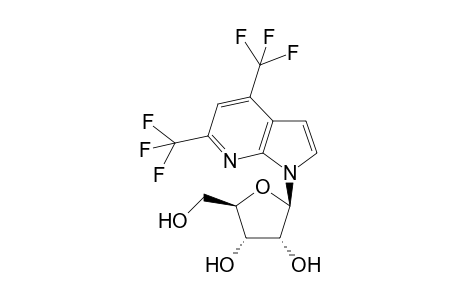 (2R,3R,4S,5R)-2-(4,6-Bis-trifluoromethyl-pyrrolo[2,3-b]pyridin-1-yl)-5-hydroxymethyl-tetrahydro-furan-3,4-diol