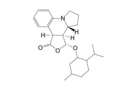 3-Menthyloxy-2(5H)furano[4,3-k]tetrahydrobenzoindolizidine isomer