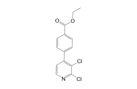 ethyl 4-(2,3-dichloropyridin-4-yl)benzoate