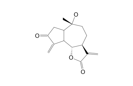 (3aS,6R,9bS)-6-hydroxy-6-methyl-3,9-dimethylene-4,5,6a,7,9a,9b-hexahydro-3aH-azuleno[5,4-d]furan-2,8-quinone