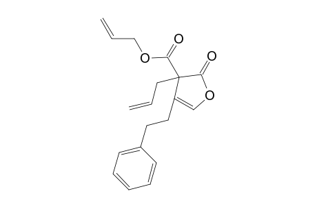 Allyl 3-allyl-2-oxo-4-phenethyl-2,3-dihydrofuran-3-carboxylate
