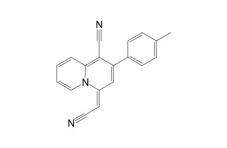 [1-Cyano-2-(4-methylphenyl)quinolizin-4-ylidene]acetonitrile