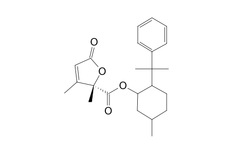 5-Methyl-2-(1-methyl-1-phenylethyl)cyclohexyl 2,5-Dihydro-2,3-dimethyl-5-oxofuran-2-carboxylate
