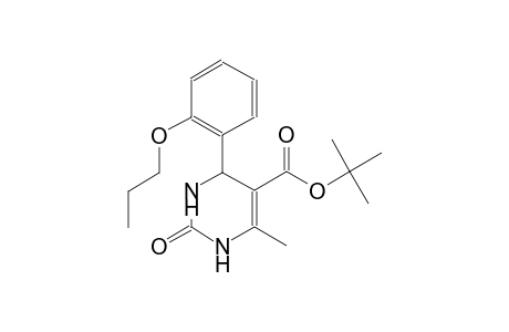 tert-butyl 6-methyl-2-oxo-4-(2-propoxyphenyl)-1,2,3,4-tetrahydro-5-pyrimidinecarboxylate