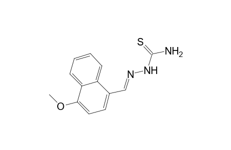 4-Methoxy-1-naphthaldehyde thiosemicarbazone