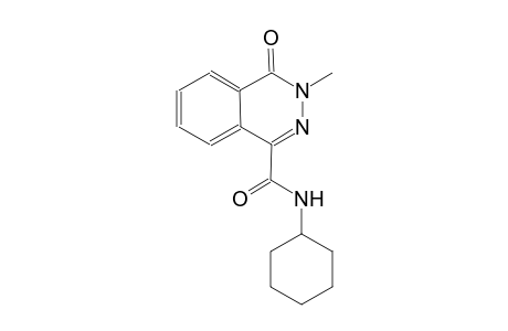 1-Phthalazinecarboxamide, N-cyclohexyl-3,4-dihydro-3-methyl-4-oxo-