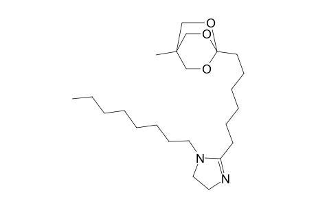 1H-Imidazole, 4,5-dihydro-2-[6-(4-methyl-2,6,7-trioxabicyclo[2.2.2]oct-1-yl)hexyl]-1-octyl-