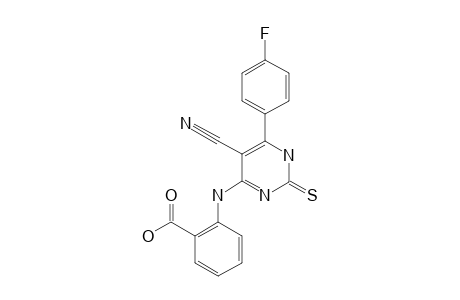 2-[5-CYANO-6-(PARA-FLUOROPHENYL)-2-THIOXO-1,2-DIHYDROPYRIMIDINE-4-YL-AMINO]-BENZOIC-ACID