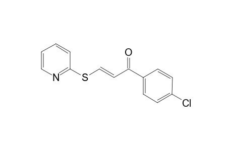 (2E)-1-(4-Chlorophenyl)-3-(2-pyridinylsulfanyl)-2-propen-1-one