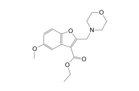 ethyl 5-methoxy-2-(4-morpholinylmethyl)-1-benzofuran-3-carboxylate