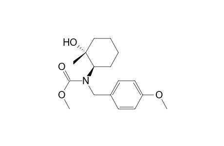 Carbamic acid, (2-hydroxy-2-methylcyclohexyl)[(4-methoxyphenyl)methyl]-, methyl ester, cis-