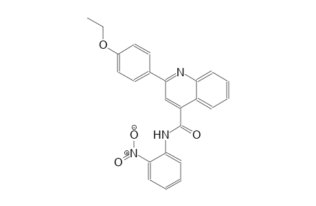 2-(4-ethoxyphenyl)-N-(2-nitrophenyl)-4-quinolinecarboxamide
