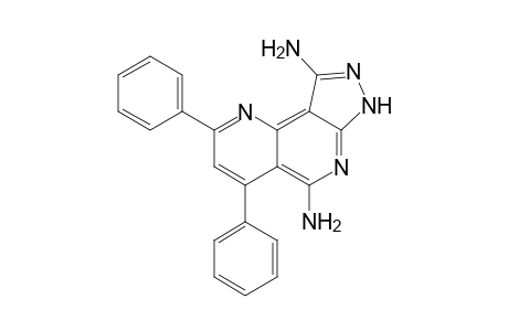 5,9-Diamino-2,4-diphenyl-7H-pyrazolo[3,4-h][1,6]naphthyridine