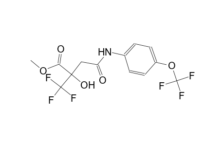 methyl 2-hydroxy-4-oxo-4-[4-(trifluoromethoxy)anilino]-2-(trifluoromethyl)butanoate