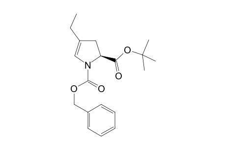 1-Benzyl 2-tert-butyl (2S)-4-ethyl-2,3-dihydro-1H-pyrrole-1,2-dicarboxylate