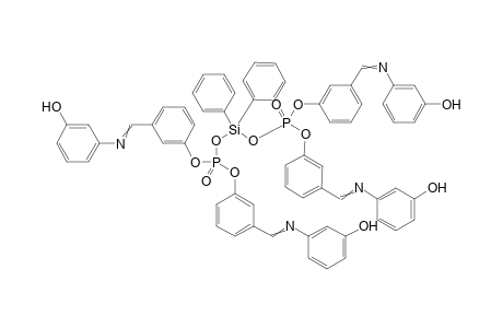 [bis[3-[(3-hydroxyphenyl)iminomethyl]phenoxy]phosphoryloxy-diphenyl-silyl] bis[3-[(3-hydroxyphenyl)iminomethyl]phenyl] phosphate
