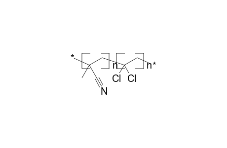 Poly(methacrylonitrile-co-vinylidene chloride)
