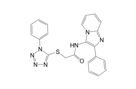 N-(2-phenyl-3-imidazo[1,2-a]pyridinyl)-2-[(1-phenyl-5-tetrazolyl)thio]acetamide