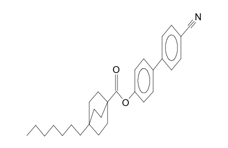 4'-cyanobiphenylyl 4-heptylbicyclo[2.2.2]octane-1-carboxylate