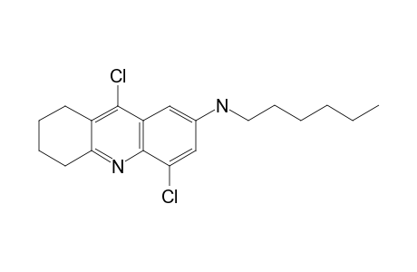 4,9-DICHLORO-N-HEXYL-5,6,7,8-TETRAHYDROACRIDIN-2-AMINE