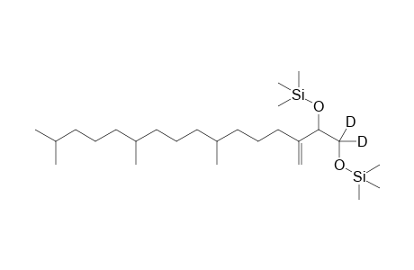 (1-2H2)-1,2-di-trimethylsilyloxy-3-methylidene-7,11,15-trimethylhexadecane