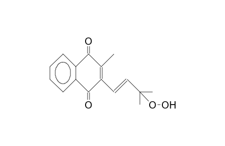 3-(3-Hydroperoxy-3-methyl-1-butenyl)-2-methyl-naphthoquinone