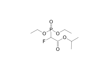 2-Diethoxyphosphoryl-2-fluoro-acetic acid isopropyl ester