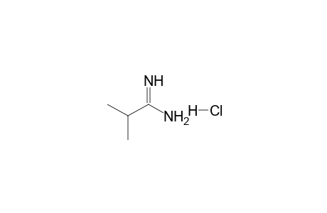Propan-imidamide, 2-methyl-, monohydrochloride