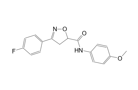 5-isoxazolecarboxamide, 3-(4-fluorophenyl)-4,5-dihydro-N-(4-methoxyphenyl)-