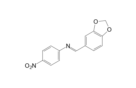 p-nitro-N-piperonylideneaniline