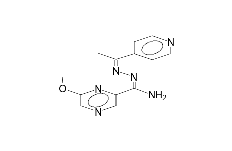 3-[1-(4-pyridyl)ethylidenehydrazono](amino)methyl-5-methoxypyrazine