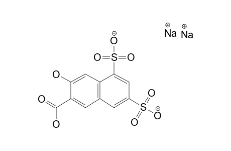 DINATRIUM-3-HYDROXY-5,7-DISULFONATO-NAPHTHALIN-2-CARBONSAEURE